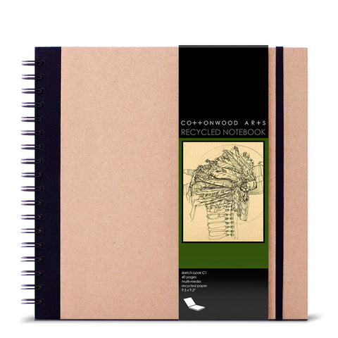 B8 Hot Press Notebook Square (4x6) – Cottonwood Arts